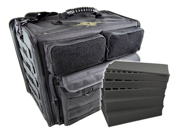 Battle Foam: PACK 432 2.0 Molle Horizontal - Standard Loadout (Black)