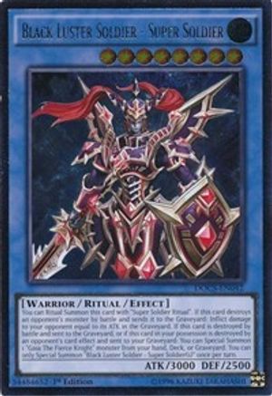 Black Luster Soldier - Super Soldier (DOCS-EN042) 1st Ed Ultimate Rare