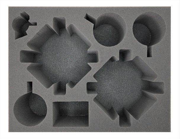 Battle Foam: Space Marine - 2 Hammerfall Bunker, 1 Techmarine, 3 Servo-Turret Foam Tray (BFL-4.5)