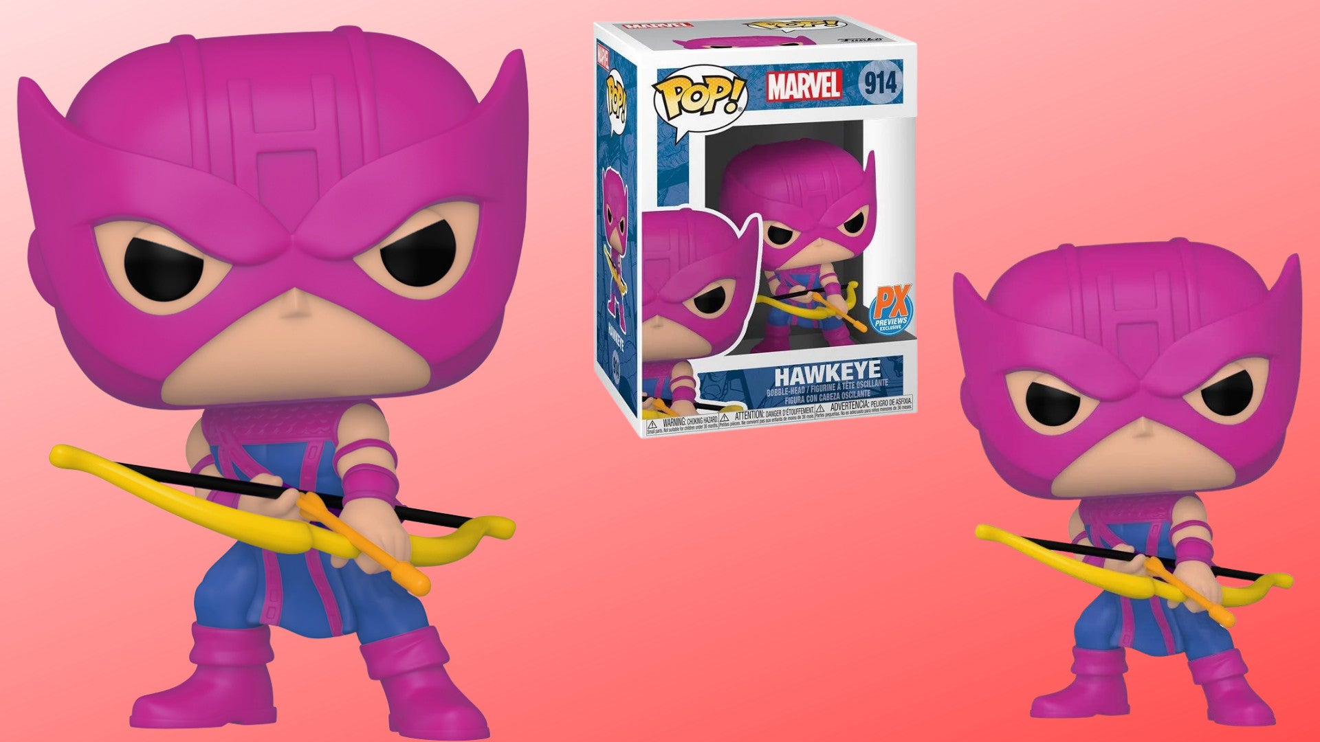 POP Figure: Marvel #0914 - Hawkeye (PX)