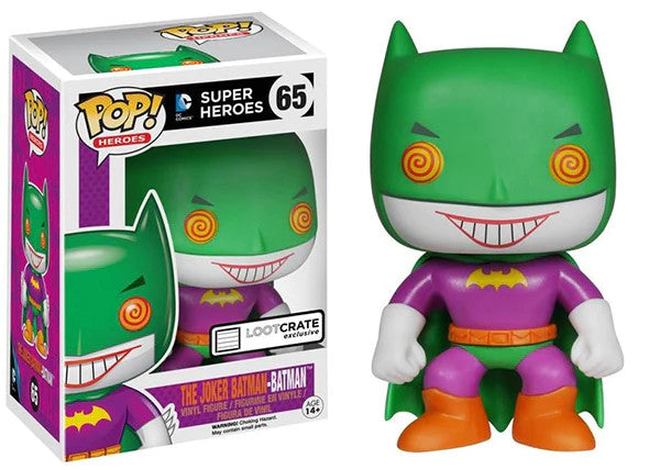 POP Figure: DC #0065 - The Joker Batman-Batman (Loot Crate Exclusive)