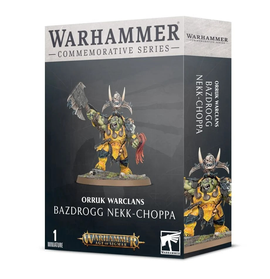 Age of Sigmar: Orruk Warclans - Ironjawz: Bazdrogg Nekk-Choppa (Commemorative Series)