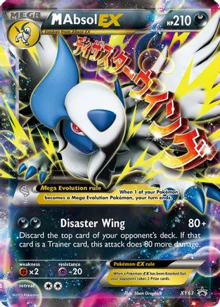 M Absol EX - XY63 (XY:PR) Promo - Near Mint Holofoil
