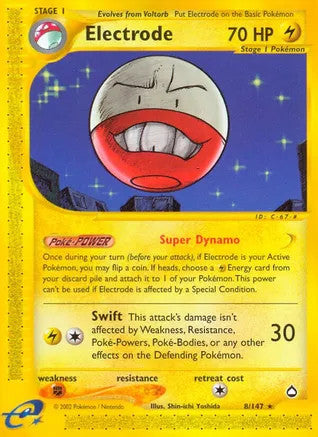 Electrode (8/147) Reverse Holofoil