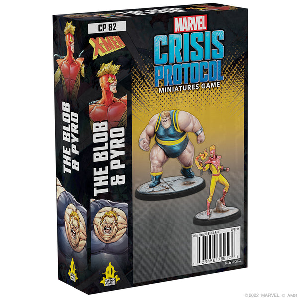 Marvel: Crisis Protocol (CP82) - Character Pack: The Blob & Pyro