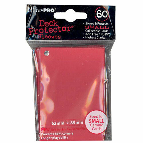 Ultra-PRO: Mini Sleeves - Red (60)