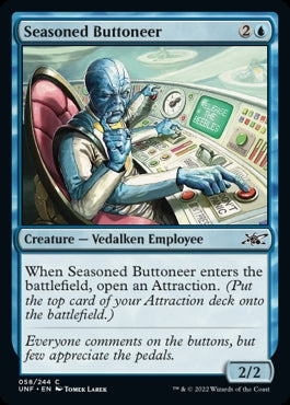 Seasoned Buttoneer (UNF-C)