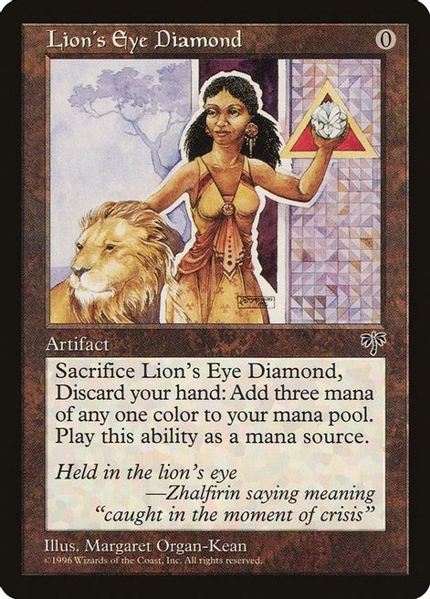 Lion's Eye Diamond (MIR-R) Moderate Play