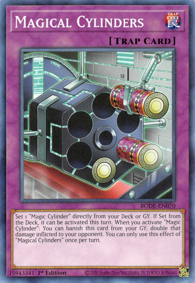 Magical Cylinders (BODE-EN070) Common - Near Mint 1st Edition