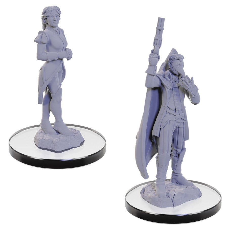 Critical Role: Unpainted Miniatures - Percival & Cassandra de Rolo (90664)