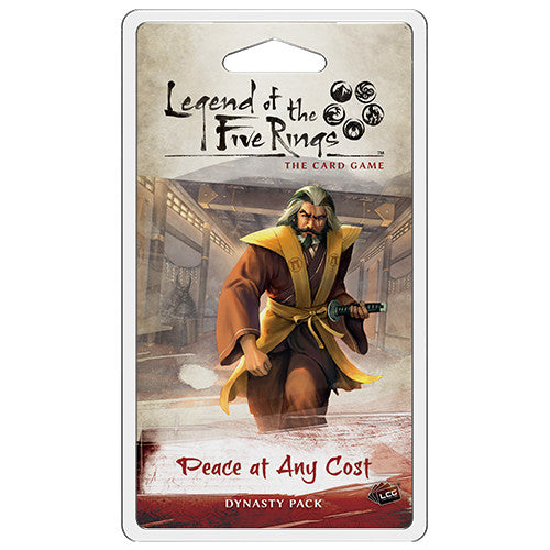Legend of the Five Rings LCG: (L5C41) Temptations Cycle - Peace at Any Cost Dynasty Pack