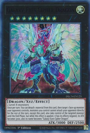 Galaxy-Eyes Cipher Dragon (DLCS-EN125) Purple
