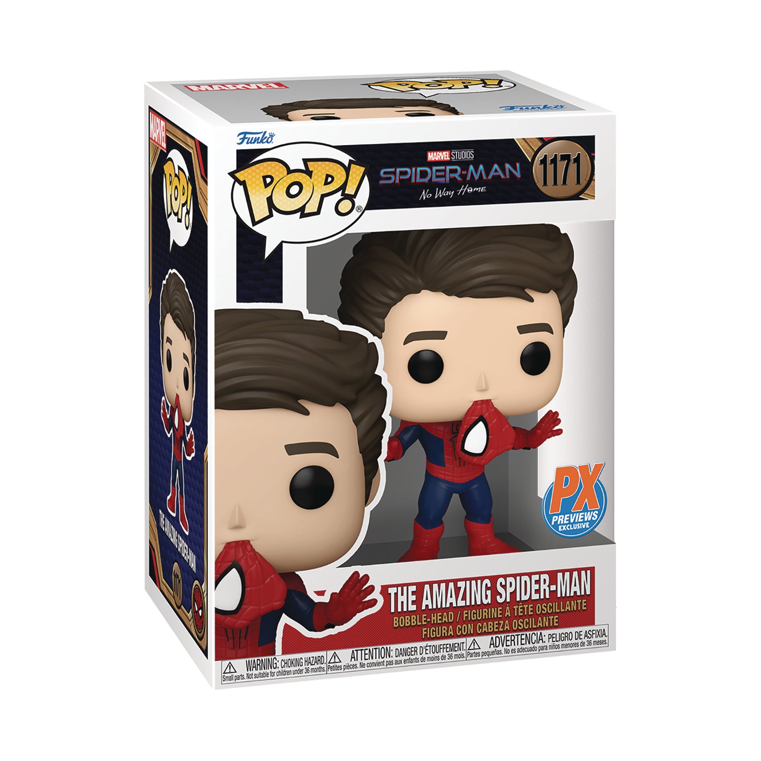 POP Figure: Marvel Spider-Man No Way Home #1171 - Spider-Man (Andrew Garfield) (PX)