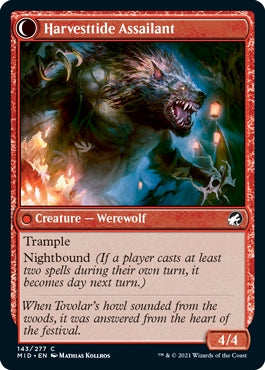 Harvesttide Infiltrator//Harvesttide Assailant (MID-C)