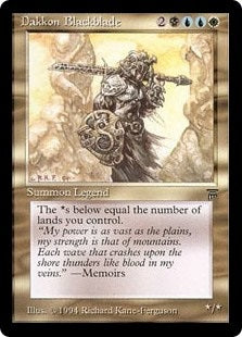 Dakkon Blackblade (LEG-R)