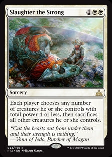 Slaughter the Strong (RIX-R)