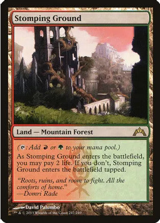 Stomping Ground (GTC-R) Moderate Play