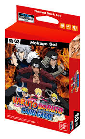Chrono Clash System Card Game: Naruto Boruto - Set 02 Naruto and Naruto Shippuden, Set 03 Hokage, and Set 04 Master and Student BUNDLE