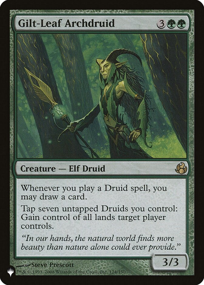 Gilt-Leaf Archdruid (MOR-R-LIST)