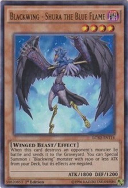 Blackwing - Shura the Blue Flame (LC5D-EN114)
