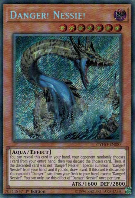 Danger! Nessie! (CYHO-EN083) Secret Rare 1st Edition