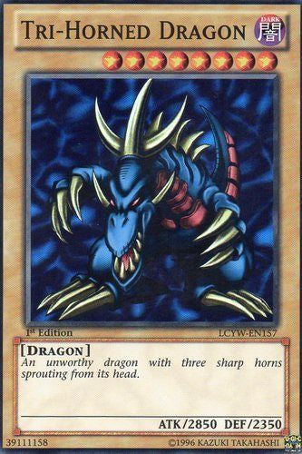 Tri-Horned Dragon (LCYW-EN157) 1st Edition