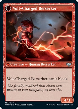Voltaic Visionary // Volt-Charged Berserker (VOW-U)