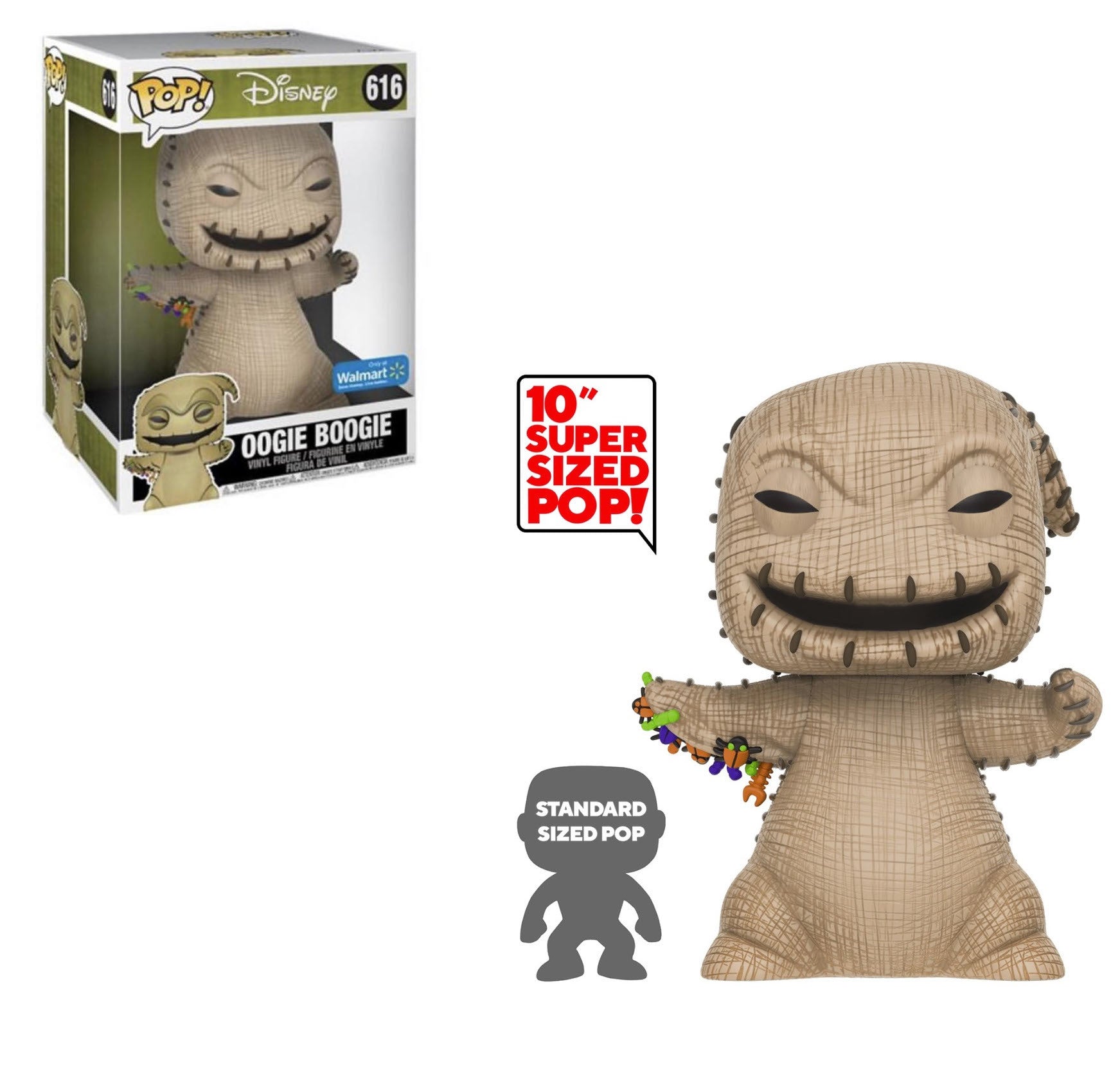 POP Figure (10 Inch): Disney #0616 - Oogie Boogie (Walmart)