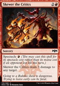 Skewer the Critics (RNA-C)