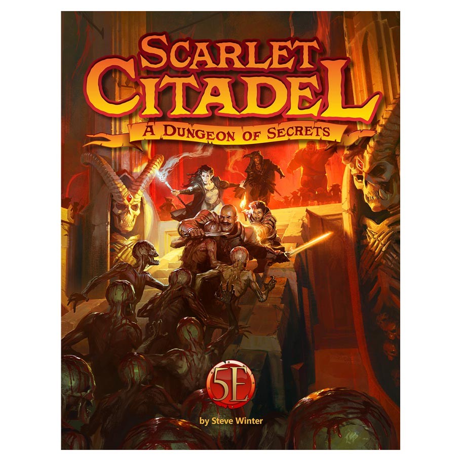 D&D 5E OGL: Scarlet Citadel - A Dungeon of Secrets