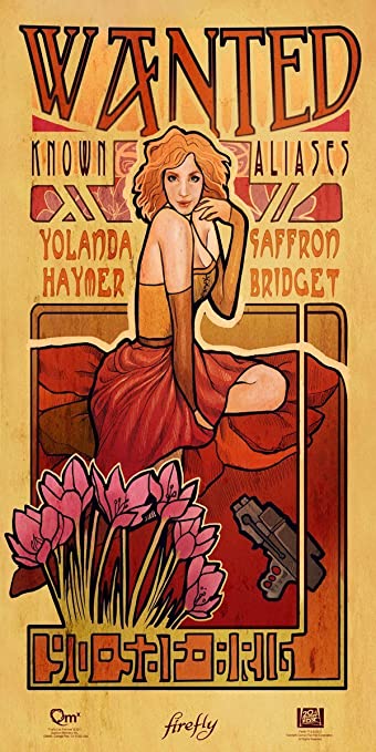 Firefly: Les Femmes Saffron Poster