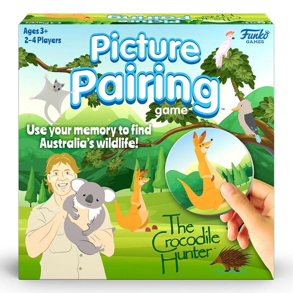 Picture Pairing Game - The Crocodile Hunter
