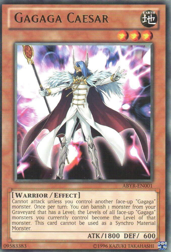 Gagaga Caesar (ABYR-EN001) Rare - Near Mint Unlimited