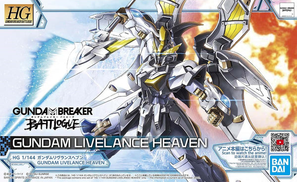 1/144 (HG): Gundam Breaker Battlogue - #02 XXXG-01L2 Gundam Livelance Heaven