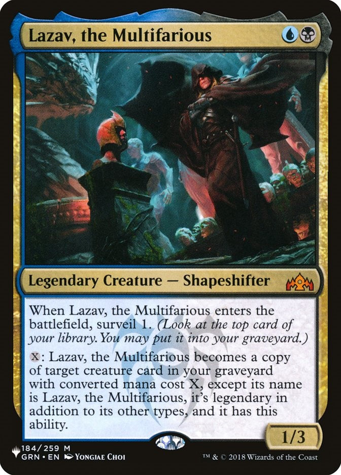 Lazav, the Multifarious (GRN-M-LIST)