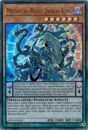 Mythical Beast Jackal King (EXFO-EN026)