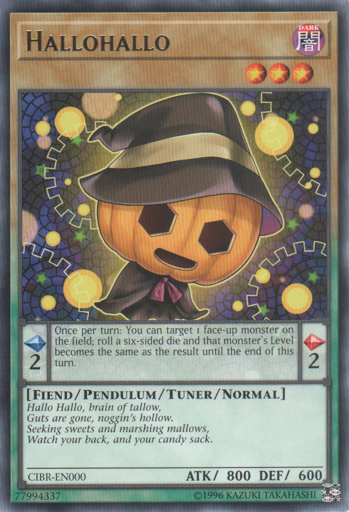 Hallohallo (CIBR-EN000) Rare - Near Mint Unlimited