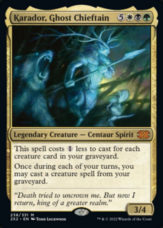 Karador, Ghost Chieftain (2X2-M)