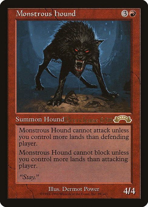 Monstrous Hound (EXO-R-PRE)