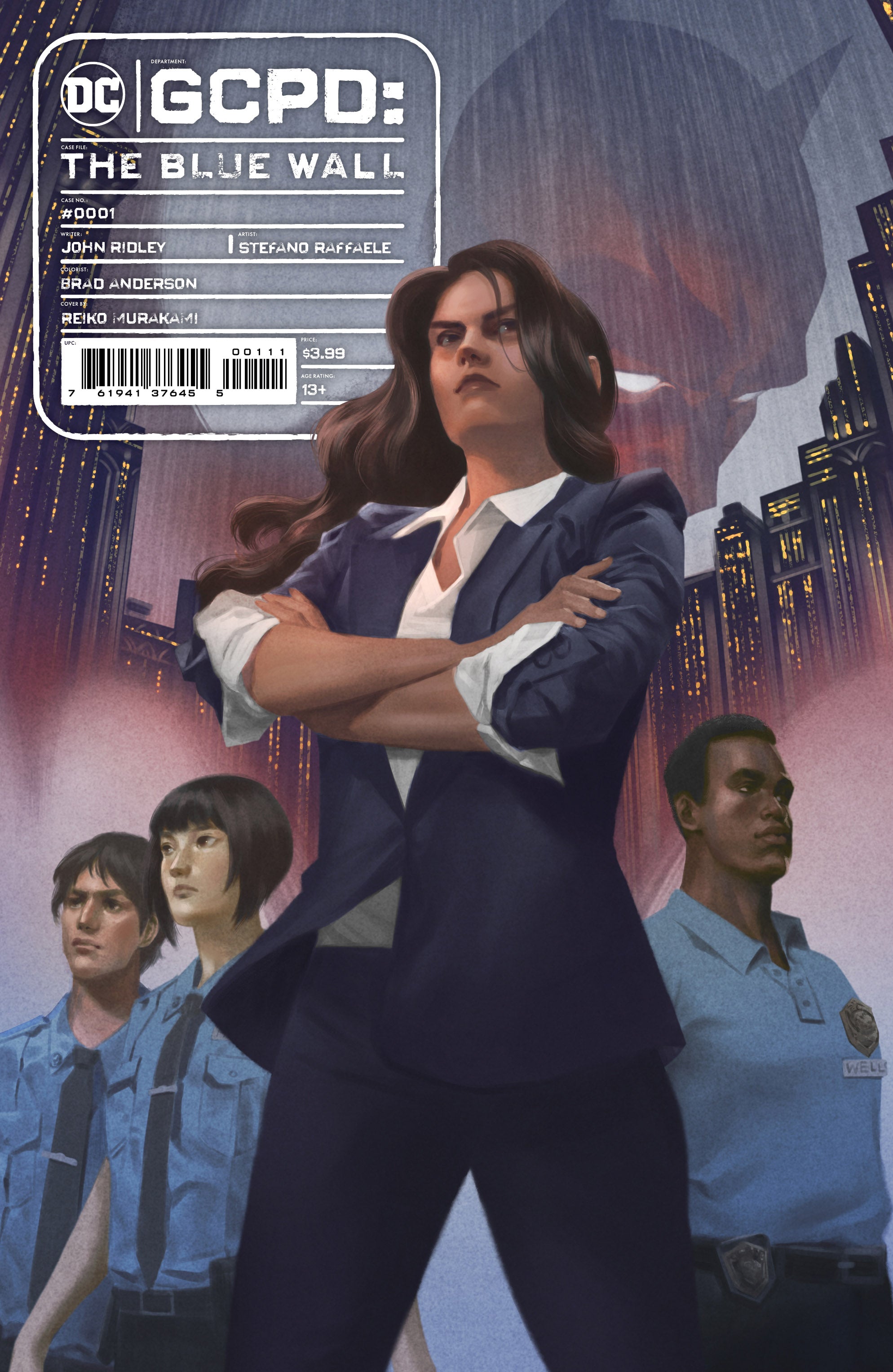 GCPD THE BLUE WALL #1 (OF 6) CVR A REIKO MURAKAMI