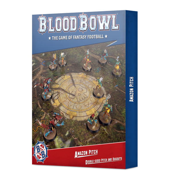 Blood Bowl: Second Season Edition - Pitch and Dugout Set: Amazons