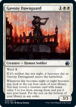 Gavony Dawnguard (MID-U)