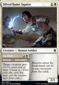 Silverflame Squire // On Alert (ELD-C)