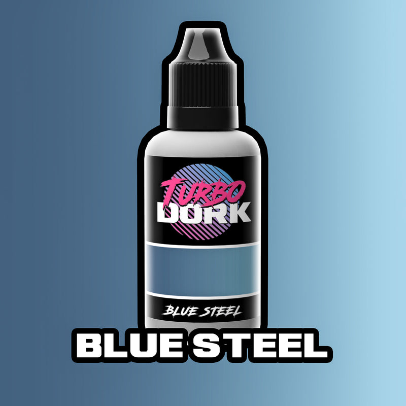 Turbo Dork 1.0: Metallic Acrylic - Blue Steel (20ml) (OOP)