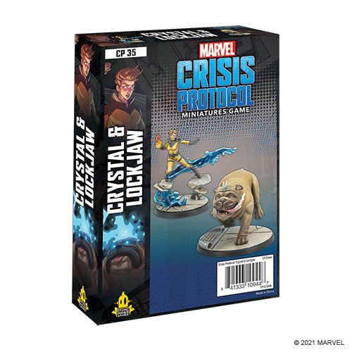 Marvel: Crisis Protocol (CP35) - Character Pack: Crystal & Lockjaw