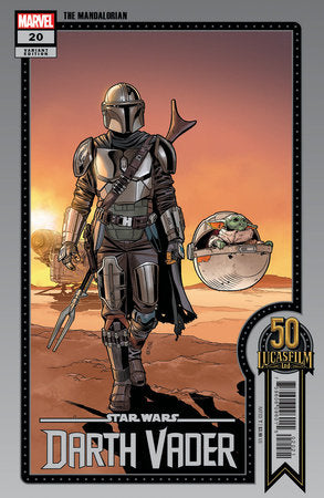 STAR WARS: DARTH VADER #20 SPROUSE SILVER BORDER 2ND PRINTING VARIANT