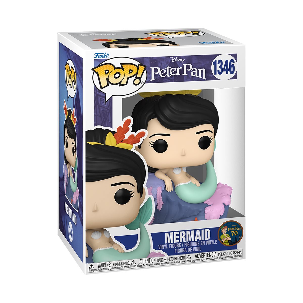 POP Figure: Disney Peter Pan 70th #1346 - Mermaid