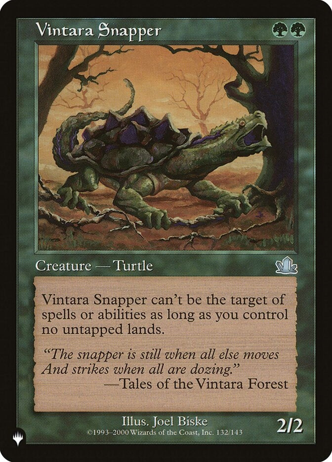 Vintara Snapper (PCY-U-LIST)