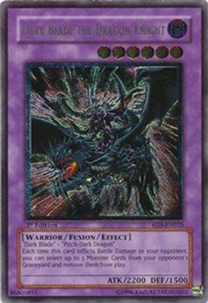 Dark Blade The Dragon Knight (RDS-EN035) UTR- Damaged