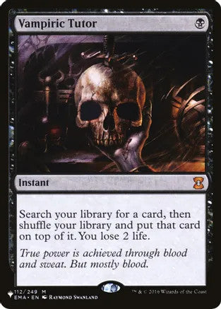 Vampiric Tutor (EMA-M-LIST)